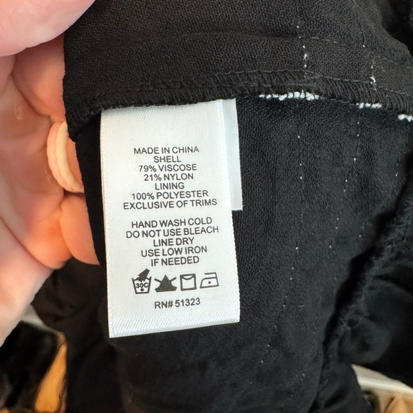 CeCe Black Summer Dress Size L - Picture 6 of 9